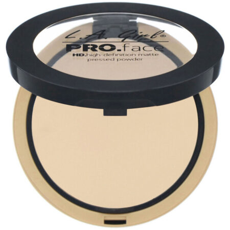 L.A. Girl, Pó compacto fosco Pro Face HD, Nude Beige, 7 g