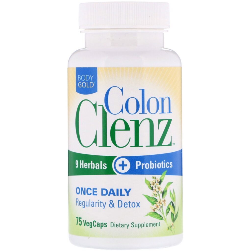 BodyGold, Colon Clenz, 75 Cápsulas Vegetais - Imagem 3