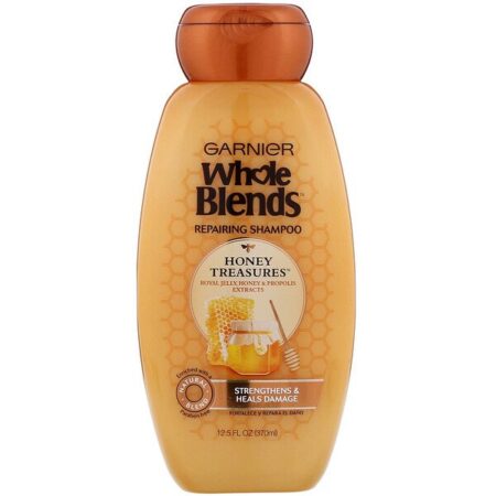 Garnier, Whole Blends, shampoo reparador Honey Treasures, 370 ml