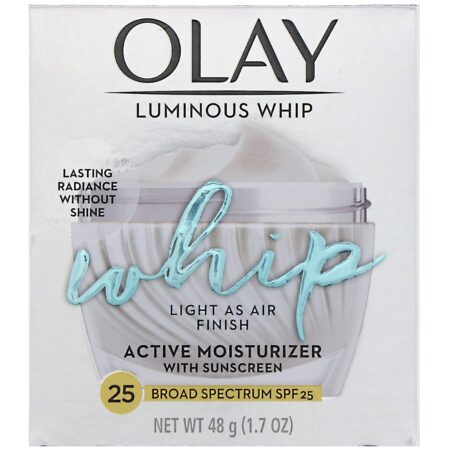 Olay, Luminous Whip, Hidratante Ativo, FPS 25, 48 g (1,7 oz) - Image 2