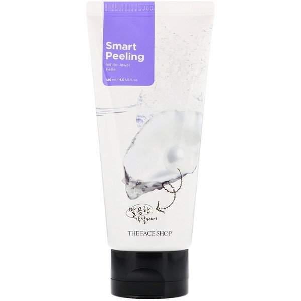 The Face Shop, Peeling Fácil, Branco pérola, 4 fl oz (120 ml)