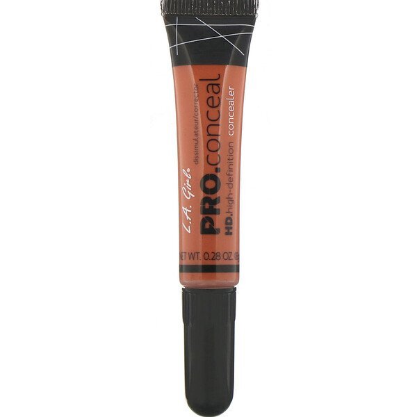 L.A. Girl, Corretivo Pro Conceal HD, corretivo laranja, 0,28 oz (8 g)