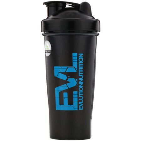 EVLution Nutrition, Blender Bottle Clássico, Preto, 28 oz