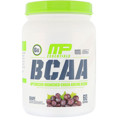 MusclePharm, Essentials, BCAA, Grape, 1.04 lb (471.6 g)