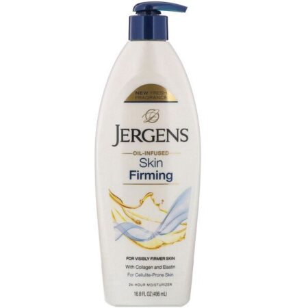 Jergens, Firmador da pele, Infusão de óleo, 496 ml