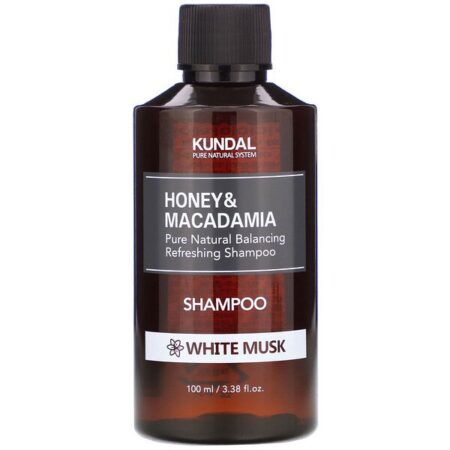 Kundal, Honey & Macadamia, Shampoo, White Musk, 3.38 fl oz (100 ml)