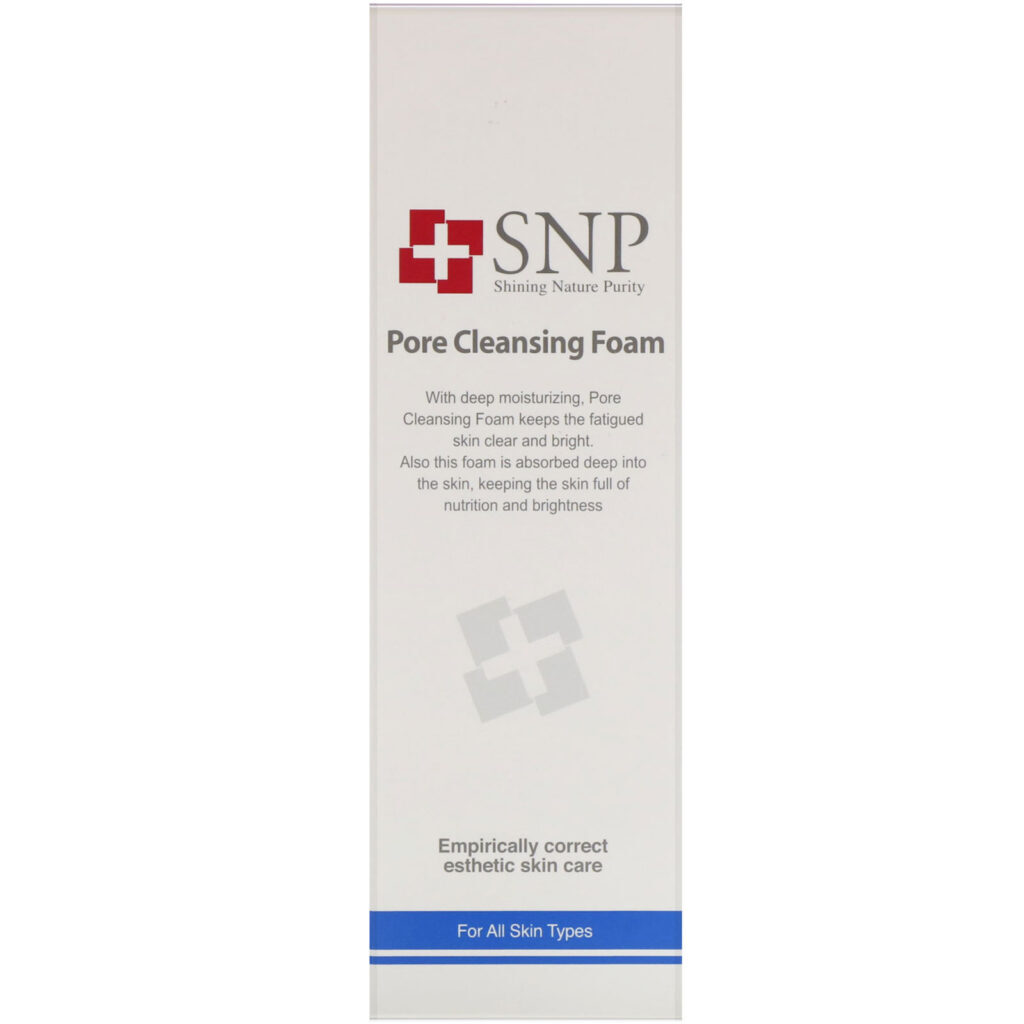 SNP, Espuma para Limpeza dos Poros, 5,07 fl oz (150 ml) - Imagem 2