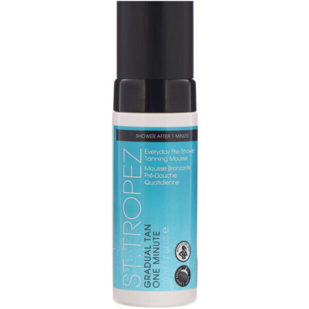 St. Tropez, Bronzeamento gradual, Um minuto, Musse de bronzeamento diário pré-banho, 120 ml