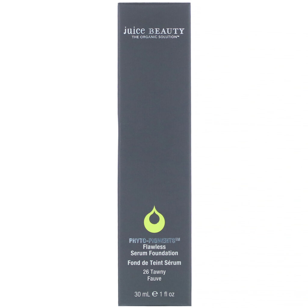Juice Beauty, Phyto-Pigments, Flawless Serum Foundation, 26 Tawny, 1 fl oz (30 ml) - Imagem 2