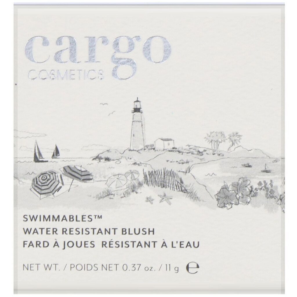 Cargo, Swimmables, Water Resistant Blush, Los Cabos, 0.37 oz (11 g) - Imagem 2