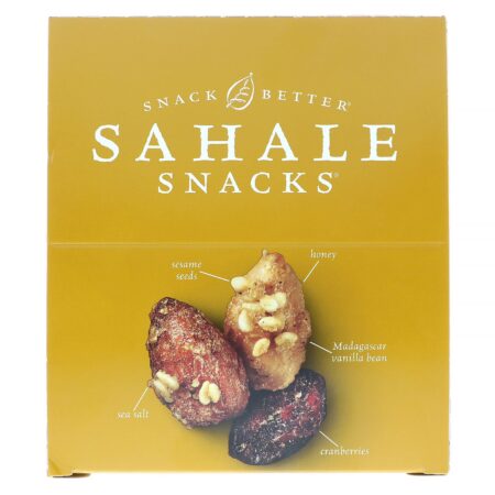 Sahale Snacks, Mistura Para Cobertura, Amêndoas e Mel, 9 Pacotes, 42,5 g (1,5 oz) Cada - Image 2