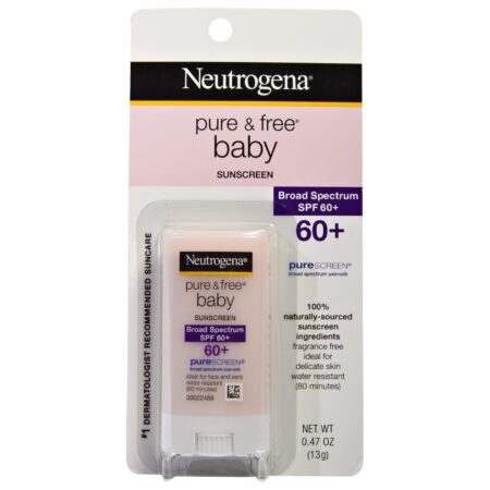 Neutrogena, Protetor Solar para Bebê Puro e Livre, FPS +60, 13 g - Image 2