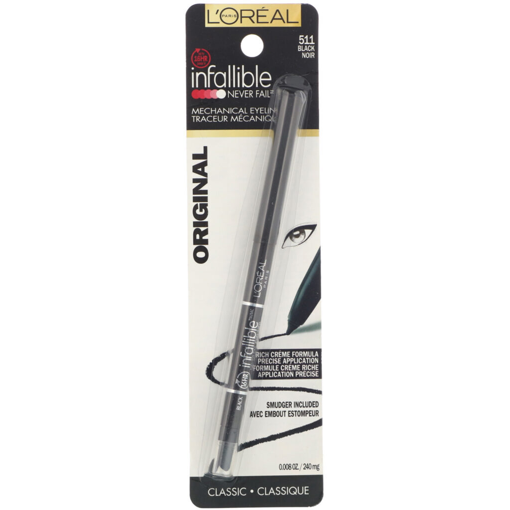 L'Oreal, Delineador Infallible Mechanical, 511 Preto, 240 mg - Imagem 2