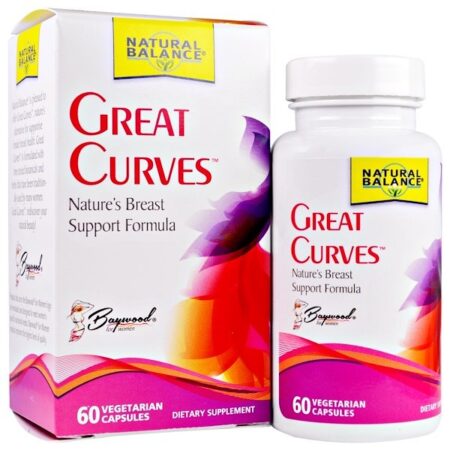 Natural Balance, Great Curves, 60 Vegetarian Capsules