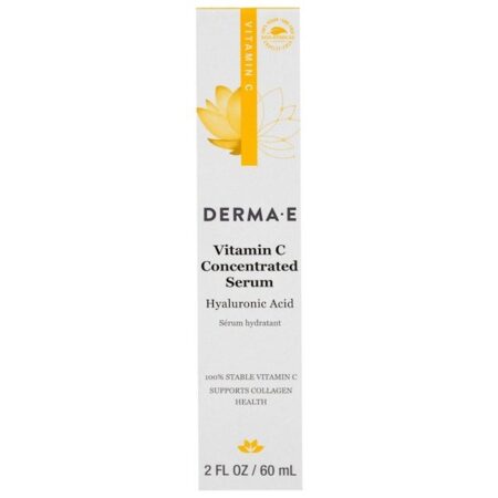 Derma E, Soro Concentrado de Vitamina C, Ácido Hialurônico, 60 ml (2 fl oz)