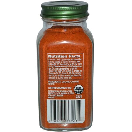 Simply Organic, Cayenne, 82 g (2,89 oz)