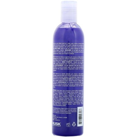 Rusk, Deepshine, Platinum X, shampoo, 355 ml - Image 2