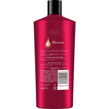 Tresemme, Shampoo Keratin Smooth Color com óleo marroquino, 650 ml - Image 2