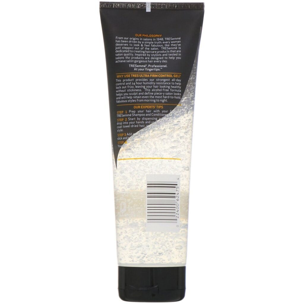 Tresemme, Tres Gel, gel de cabelo controle ultrafirme, 255 g - Imagem 2