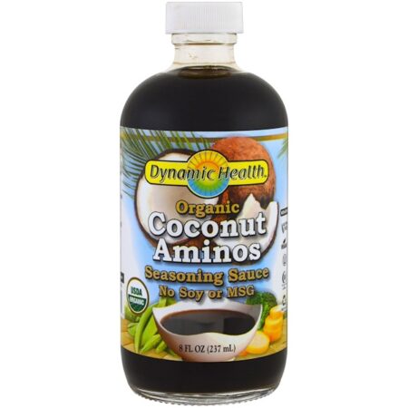 Dynamic Health Laboratories, Organic Coconut Aminos, Molho, 237 ml (8 fl oz)