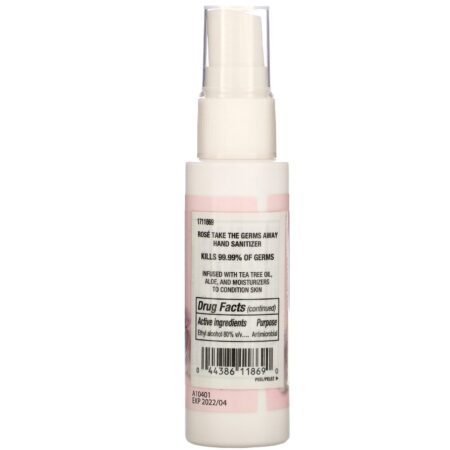 Physicians Formula, Rose Take the Germs Away, Hand Sanitizer, 0.87 fl oz (26 ml) - Image 2