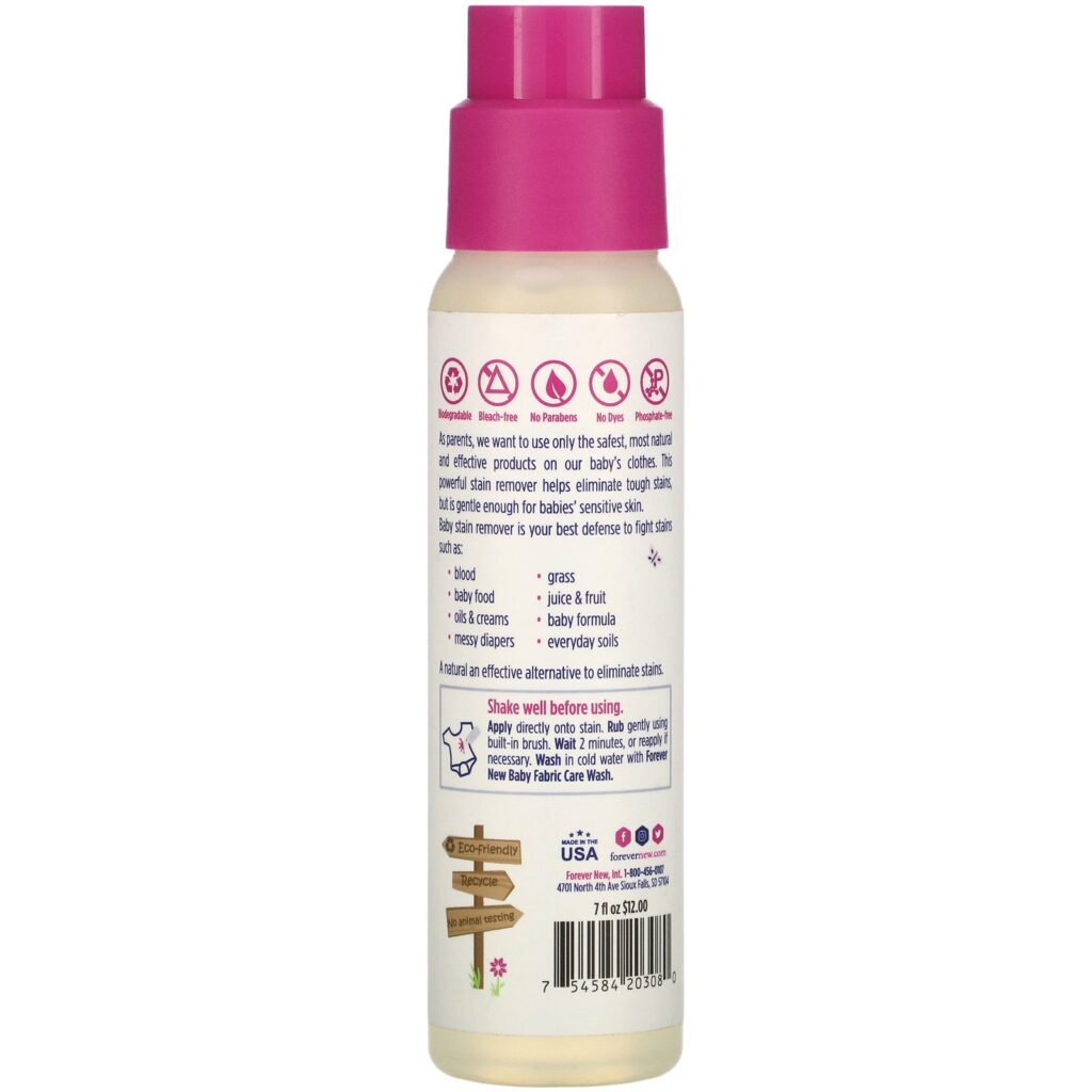Forever New, Baby, Stain Remedy, Stain Remover, 7 fl oz (207 ml) - Imagem 2