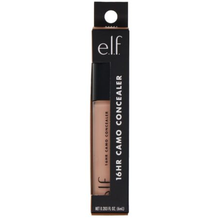 E.L.F., Corretivo 16HR Camo Concealer, Nozes, 6 ml (0,203 fl oz) - Image 2