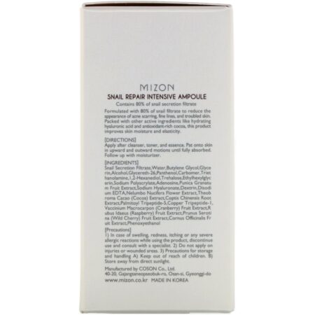 Mizon, Ampola Intensiva de Secreção de Lesma para Reparação, 1,01 fl oz (30 ml) - Image 3