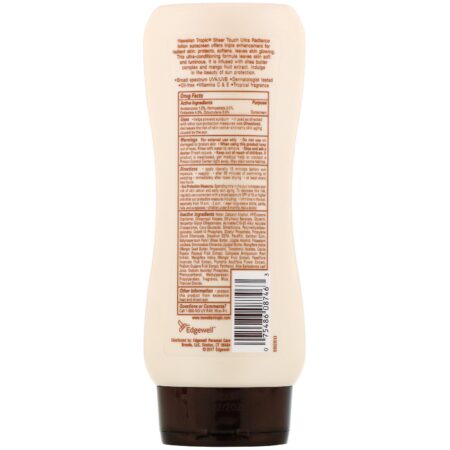 Hawaiian Tropic, Sheer Touch, loção de proteção solar, ultra radiância, FPS 15, 236 ml - Image 2