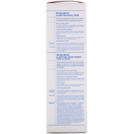 Dr. Belmeur, Clareador, Tônico Facial, 6,7 fl oz (200 ml) - Image 3