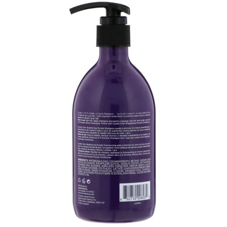 Luseta Beauty, Color Brightening, Purple Shampoo, 16.9 fl oz (500 ml) - Image 2