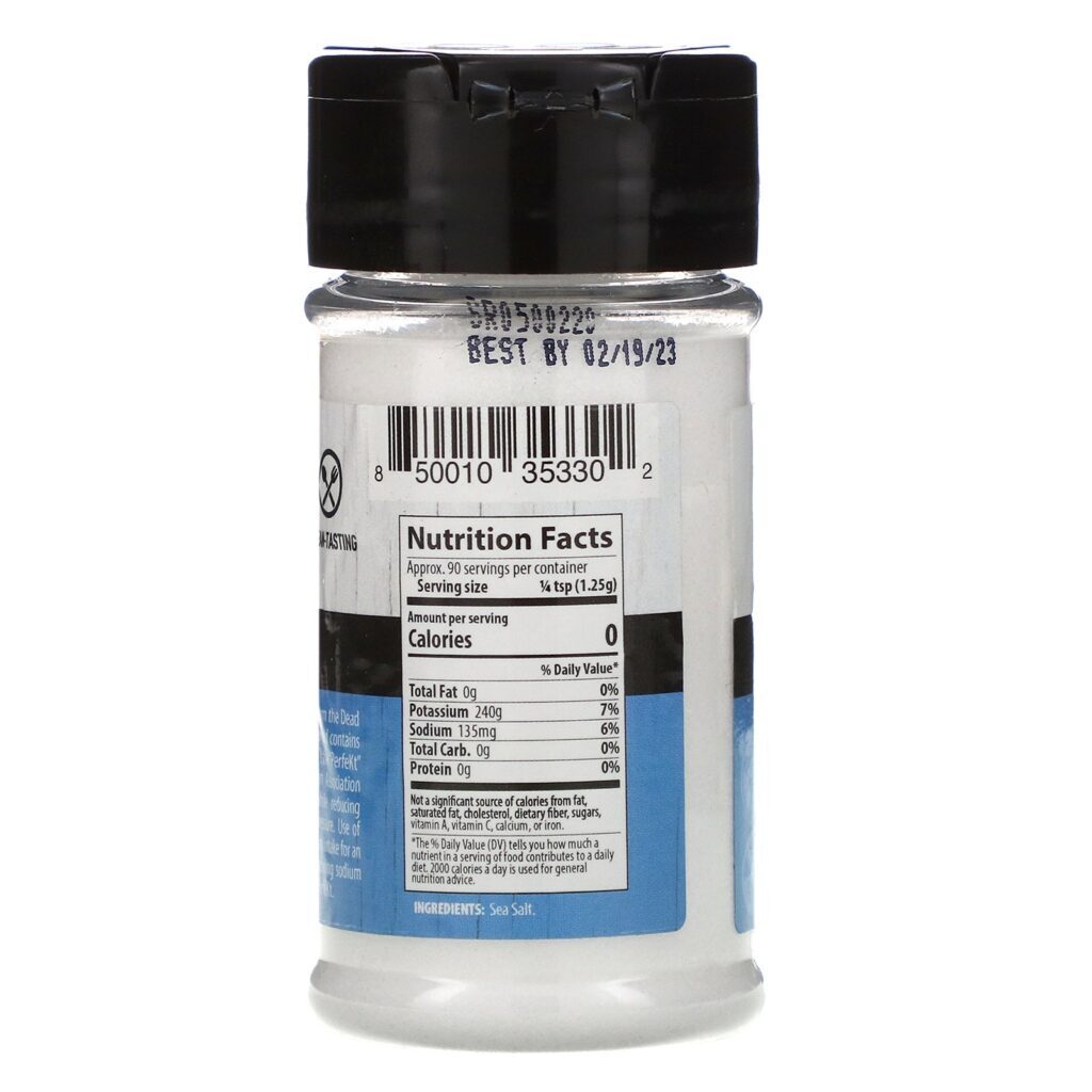 Dr. Murray's, PerfeKt Sea Salt, Low Sodium, 4 oz (113.4 g) - Imagem 2
