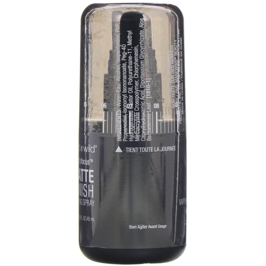 Wet n Wild, Spray finalizador matte PhotoFocus, Matte Appeal, 45 ml - Imagem 2