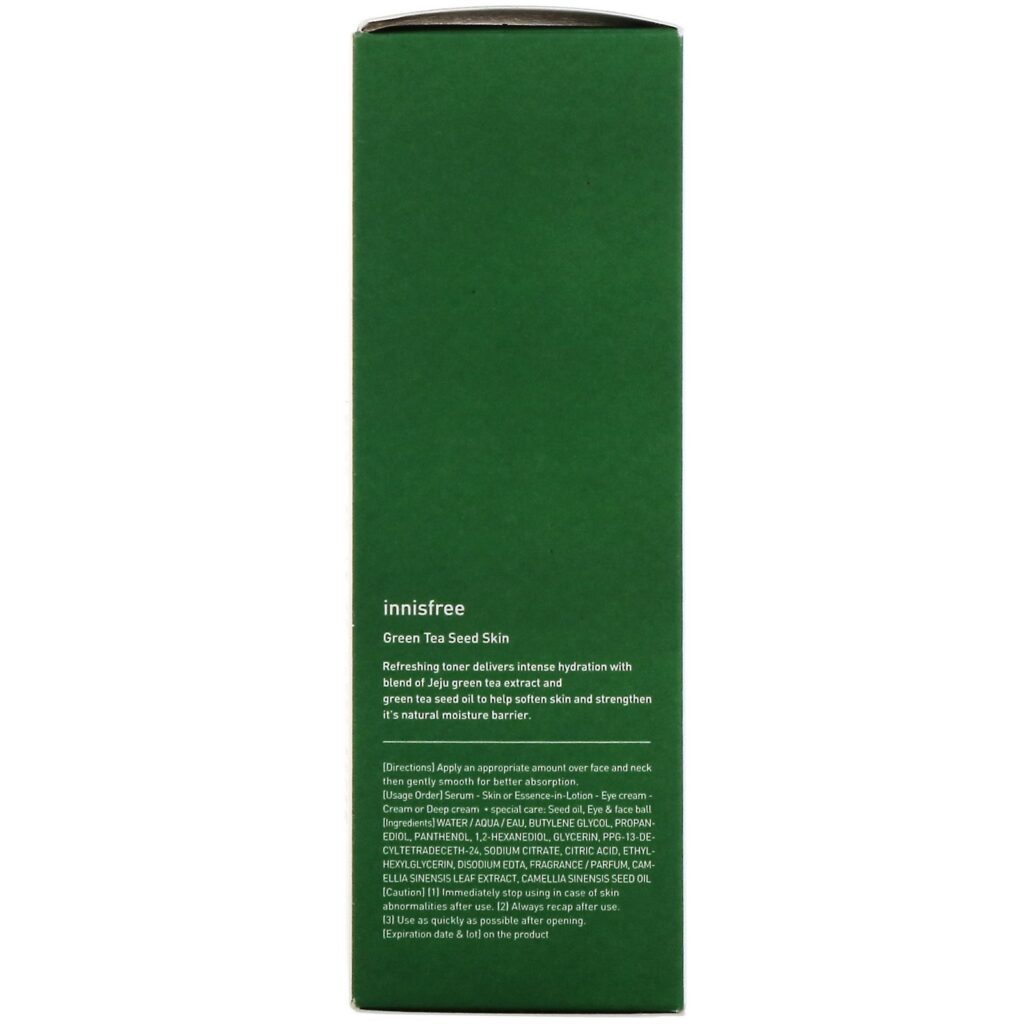 Innisfree, Pele da Semente de Chá Verde, 6,76 fl oz (200 ml) - Imagem 3