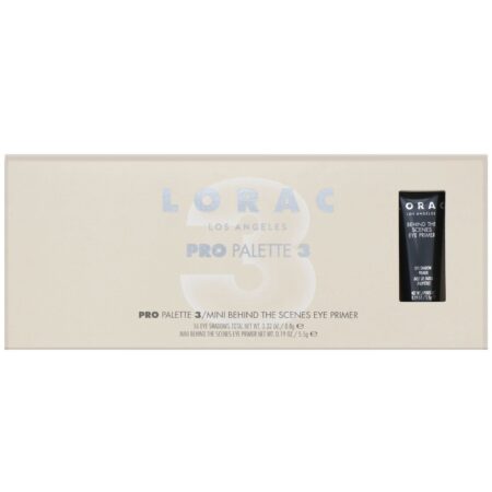 Lorac, Paleta Pro 3 com mini primer para olhos Behind The Scenes, 14,3 g - Image 2