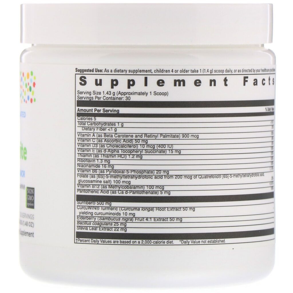 Little DaVinci, Mighty Vite, Tasty Fruit Punch Flavor, 1.48 oz (42 g) - Imagem 2