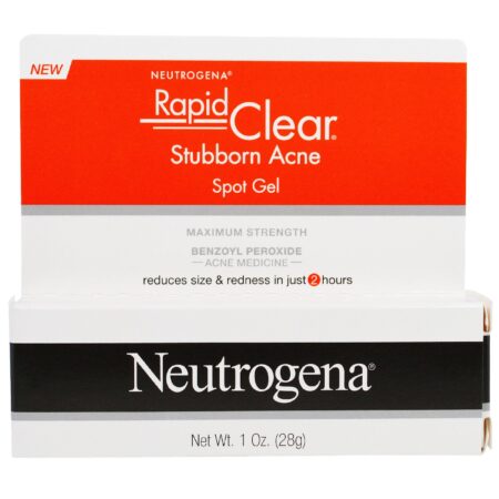 Neutrogena, Rapid Clear, Gel para Acne Resistente, Intensidade Máxima, 5,0 fl oz (147 ml) - Image 2