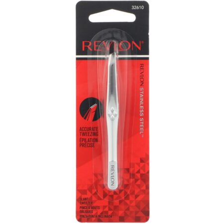 Revlon, Pinça compacta com ponta inclinada clássica, 1 contagem - Image 2