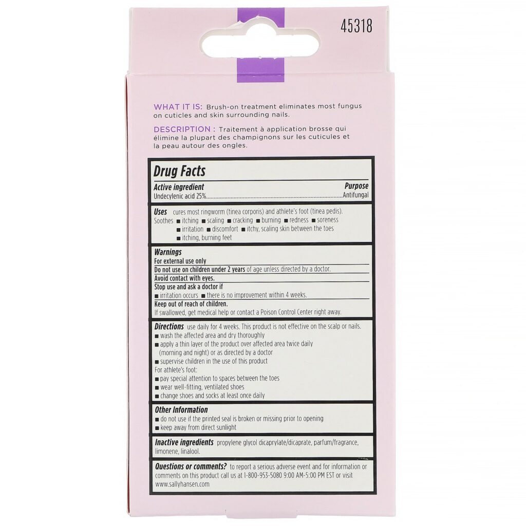 Sally Hansen, Elimina os fungos, Força máxima, 1,3 fl oz (39 ml) - Imagem 2