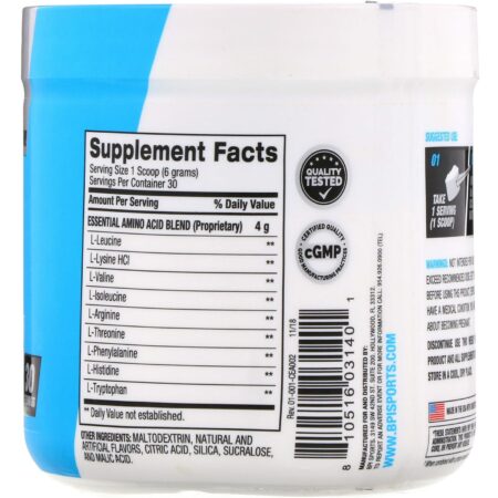 BPI Sports, Clinical Essential Aminos, Gelo Ártico, 6,35 oz (180 g) - Image 2