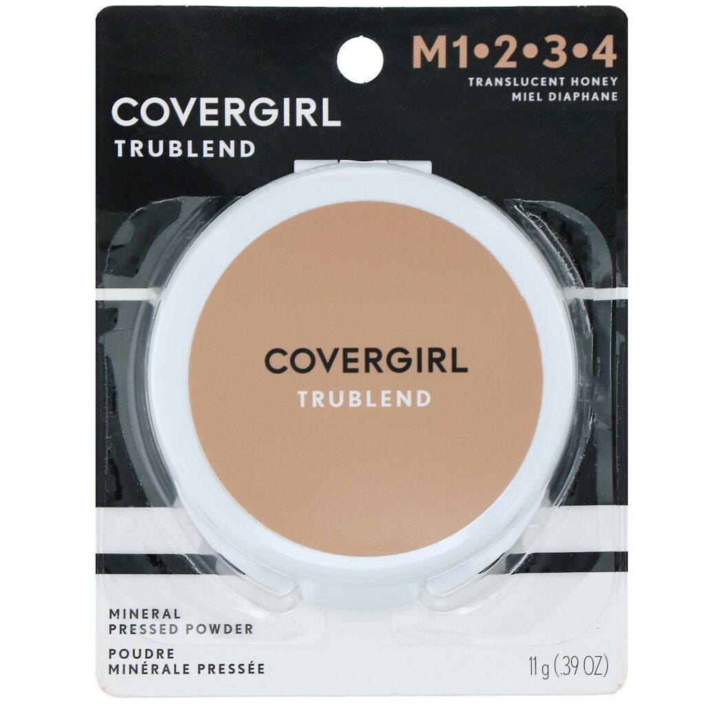 Covergirl, TruBlend, Pó mineral compacto, Mel translúcido, 11 g - Imagem 2