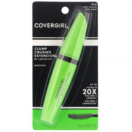 Covergirl, Clump Crusher, Rímel com extensões, 840 Muito preto, 13,1 ml - Image 2