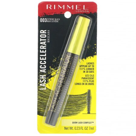 Rimmel London, Máscara para cílios Crescimento de cílios, 003 Preto extremo, 7 ml - Image 2