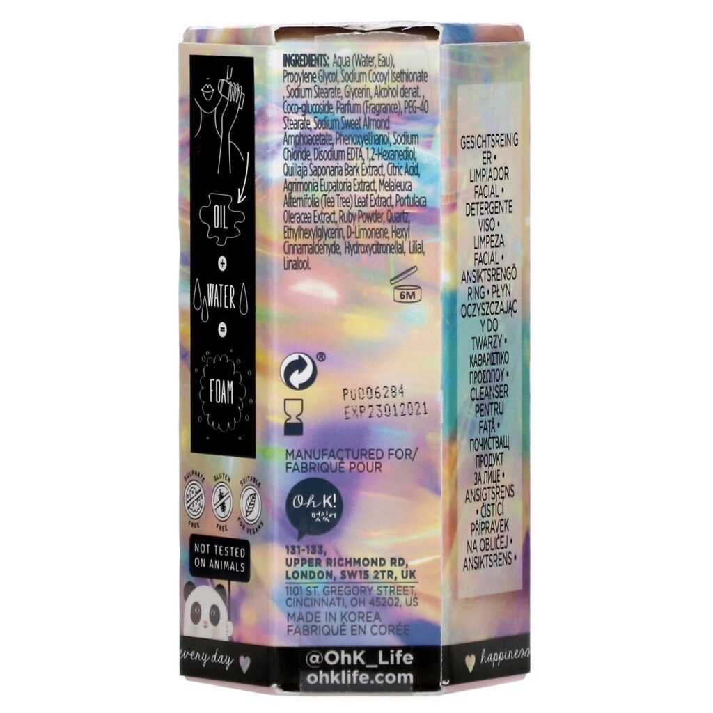 Oh K!, Chok Chok, Cleansing Balm Stick, 1.76 oz (50 g) - Imagem 3