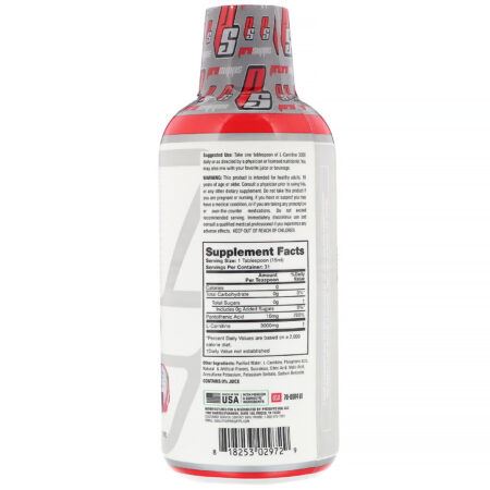 ProSupps, L-Carnitine 3000, Dragonfruit, 3,000 mg, 16 fl oz (473 ml) - Image 2