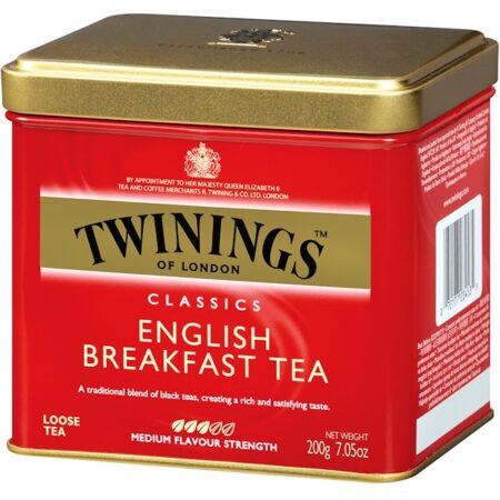 Twinings, Clássicos, Chá de Perder Café da Manhã Inglês, 7.05 oz (200 g)