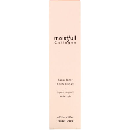 Etude House, Moistfull Collagen, Facial Toner, White Lupin, 6.76 fl oz (200 ml) - Image 2