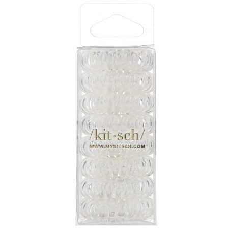 Kitsch, Hair Coils, Transparent, 8 Pieces - Image 3