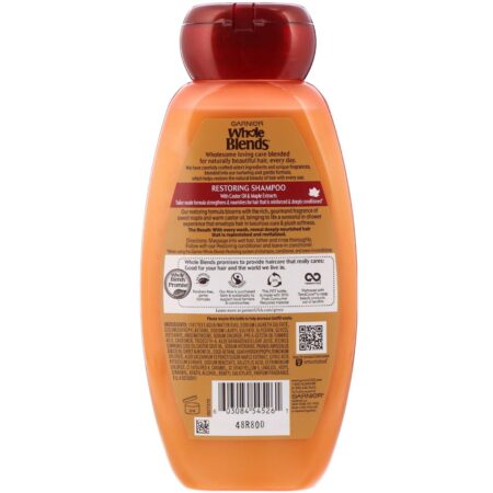 Garnier, Whole Blends, Shampoo restaurador, Maple Remedy, 370 ml - Image 2