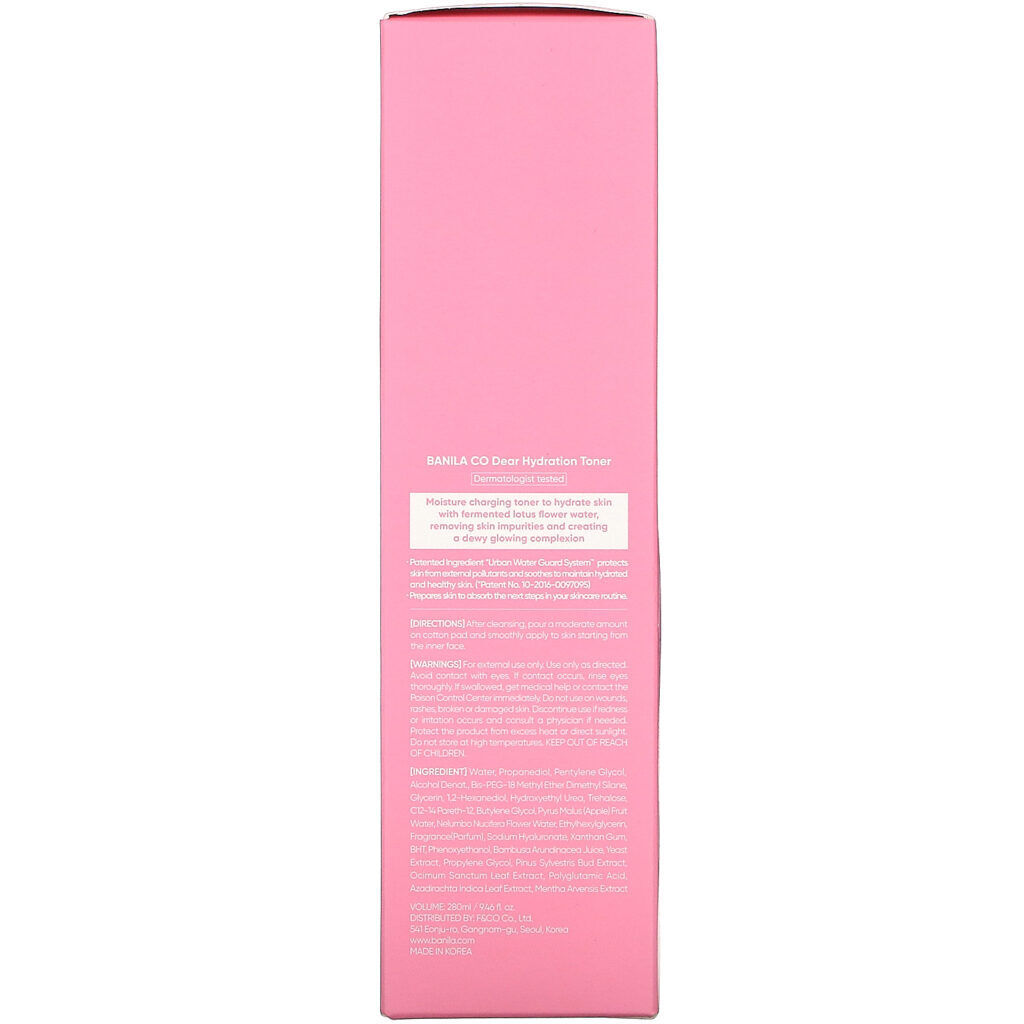 Banila Co., Dear Hydration Toner, 9.46 fl oz (280 ml) - Imagem 3